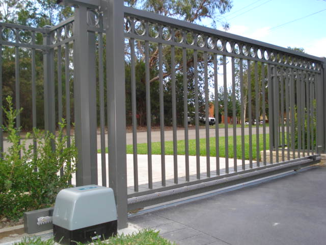 Metal sliding gate
